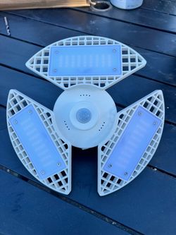 Set of 3 LED Garage Light with Motion Sensor