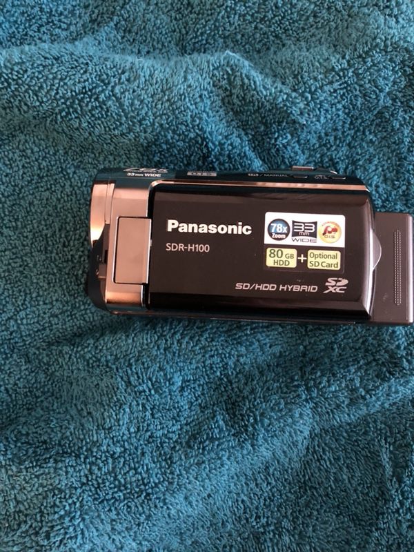 Panasonic SDR-H100 video camera