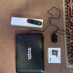SUPIN PORTABLE DVD PLAYER 16.9 Inch Screen New No Box