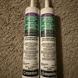 Commercial 100% Silicone Sealant 3 Grout 381 Bright White 