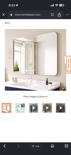 Bathroom mirror