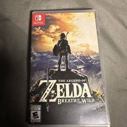 Zelda - Breath Of The Wild - Nintendo Switch Game Cartridge