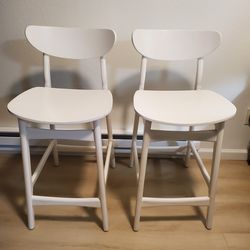 Pair of  West Elm  Bar Stools
