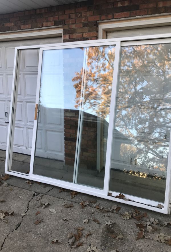 96x80 sliding glass door 8ft for Sale in Waukegan, IL - OfferUp
