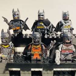 Armed Batman Collectibles Custom Lego Minifigures