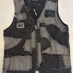 Homme Femme Denim Vest