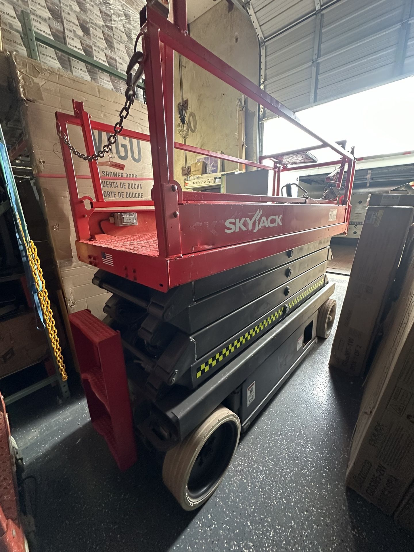 2014 Skyjack 26' Electric Scissor Genie Slab Lift Aerial 114HR 1150