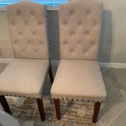 Accent 2 Dinning Chairs