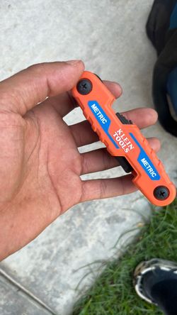 Klein Tools Metric Folding Hex Key Set