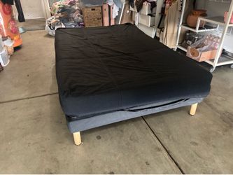 bed and mattress