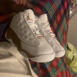 Jordan 13  Brown & White