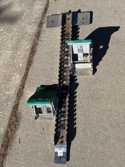Track starting blocks