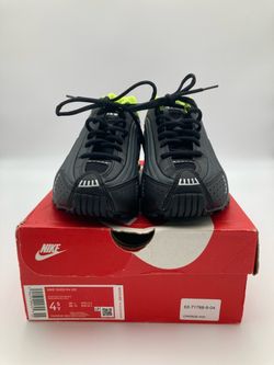 Nike Shox R4 GS Black Volt Anthracite