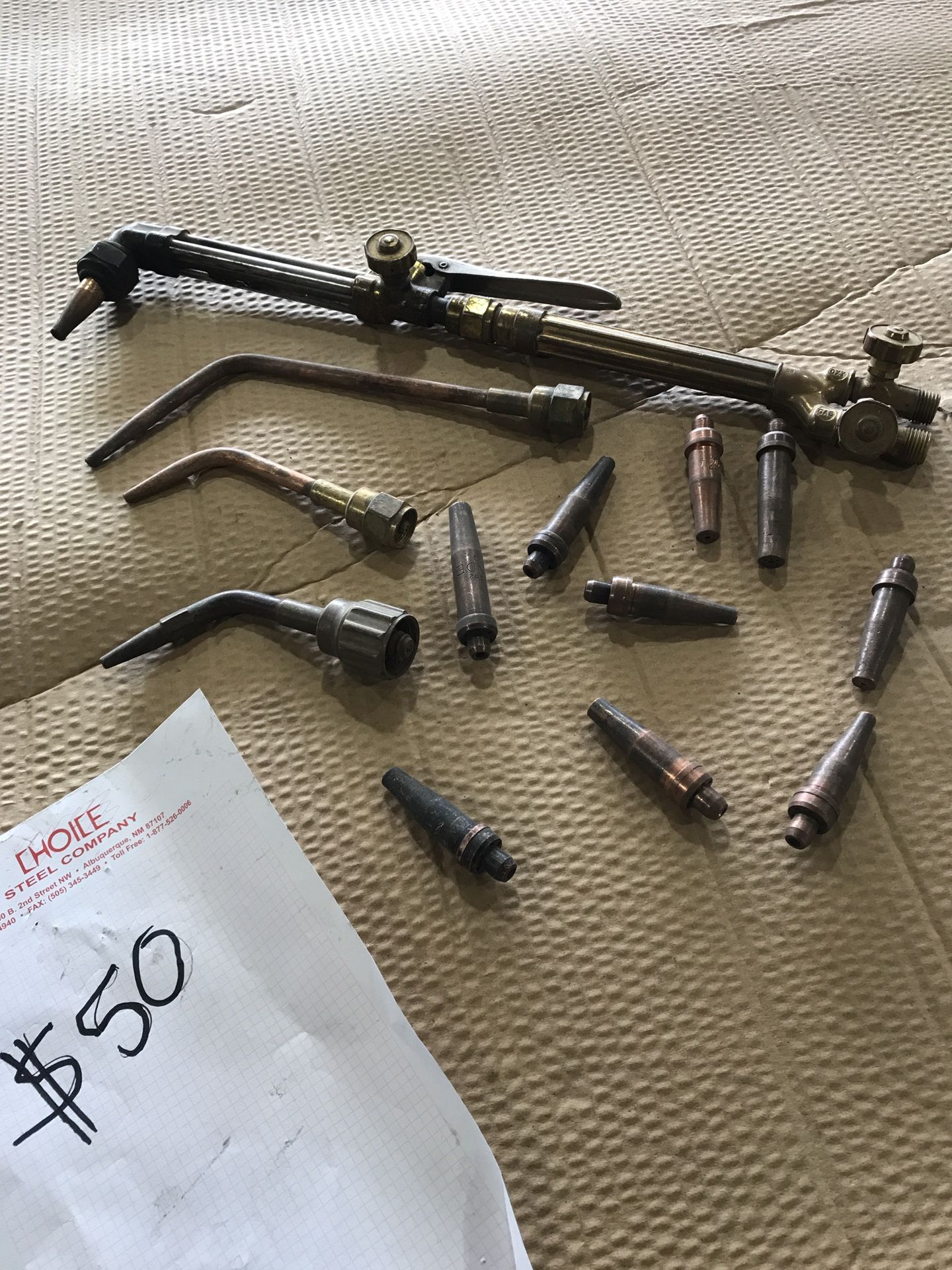 Welding torch set