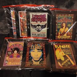 Rock Band Frames GLASS 11 inch x 14 inch NEW 