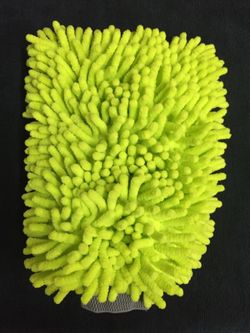 Microfiber wash mitt