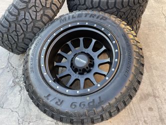 20x10 -24mm 8x6.5 METHOD Wheels Dodge Ram 2500 Rims 3500 Silverado Sierra