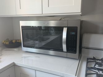 whirlpool over range microwave