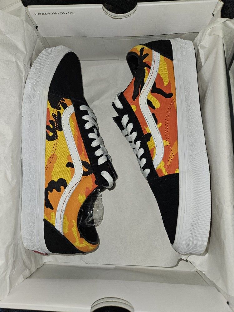 Vans Old Skool "Pop Camo Orange"