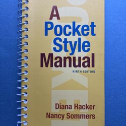 A Pocket Style Manual 9th Edition