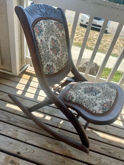 Antique Victorian Rocking Chair
