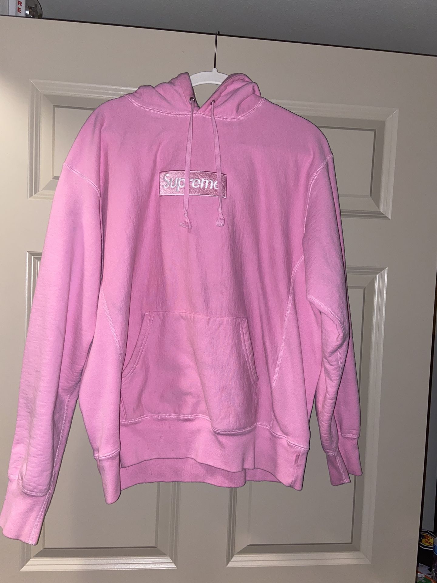 Supreme Box Logo Pink Size Medium