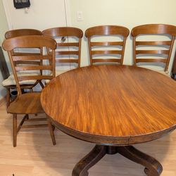 Dining Table And 5 Chairs