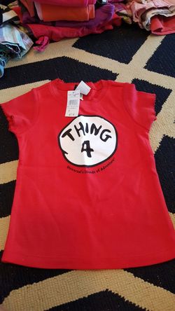 Universal thing 4 shirt with tags toddler 5.00
