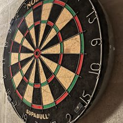 Genuine Superbull Cork Dartboard 