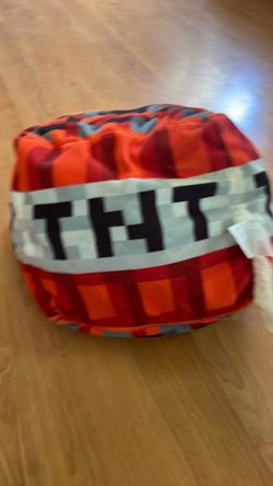 Minecraft tnt pillow