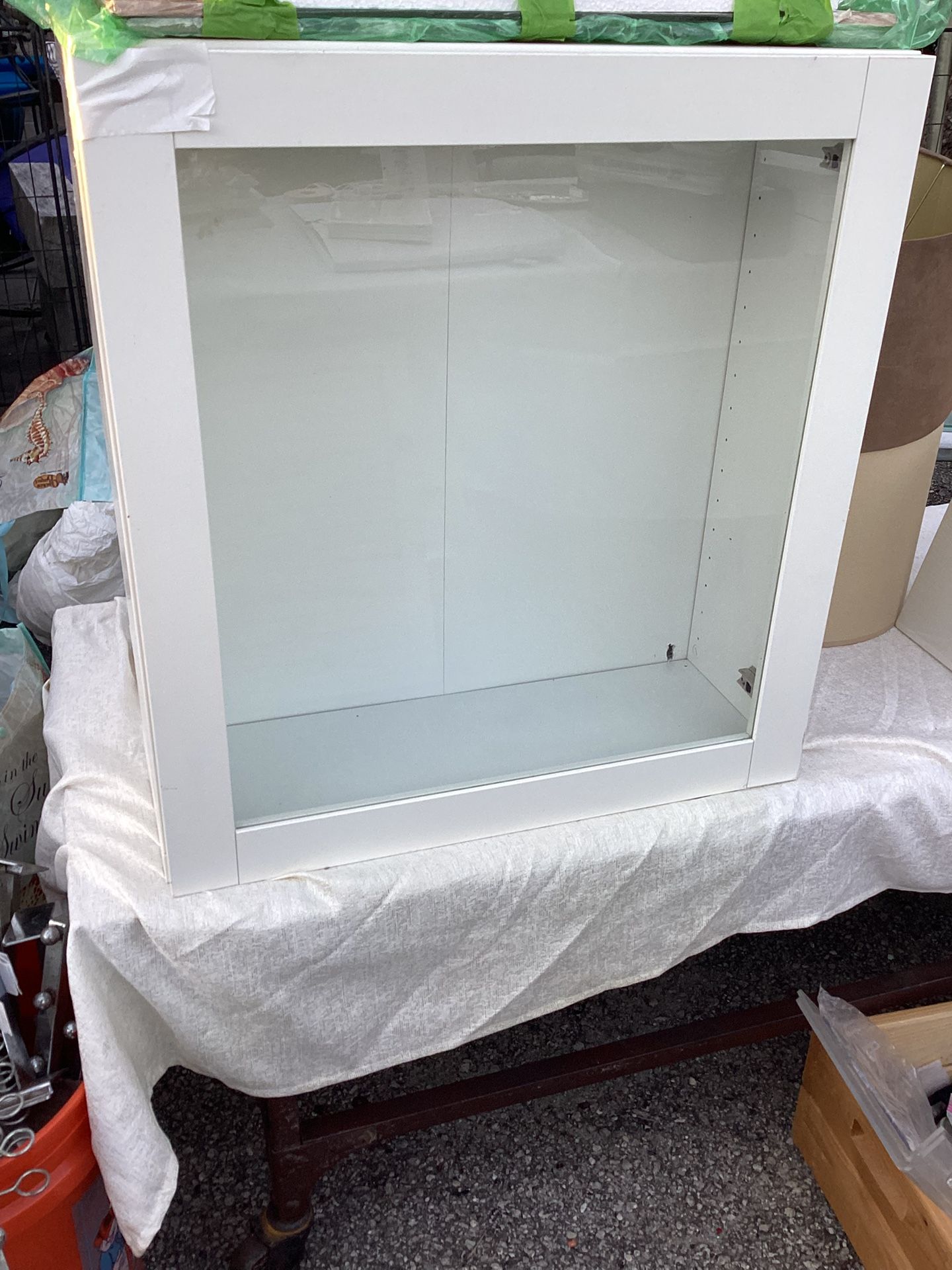 Wall Cabinet  24” Square  / 8 Inches Deep 