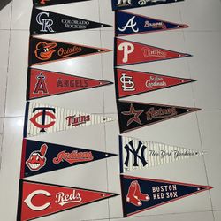 Baseball Team Flags