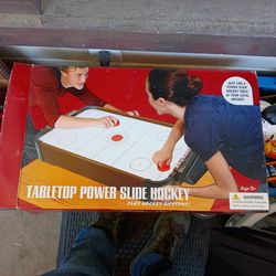 Mini air hockey table