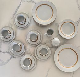retroneu imperial gold  22 K Band 32 Piece