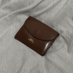 A.P.C Geneve Cardholder (Brown/Hazelnut)