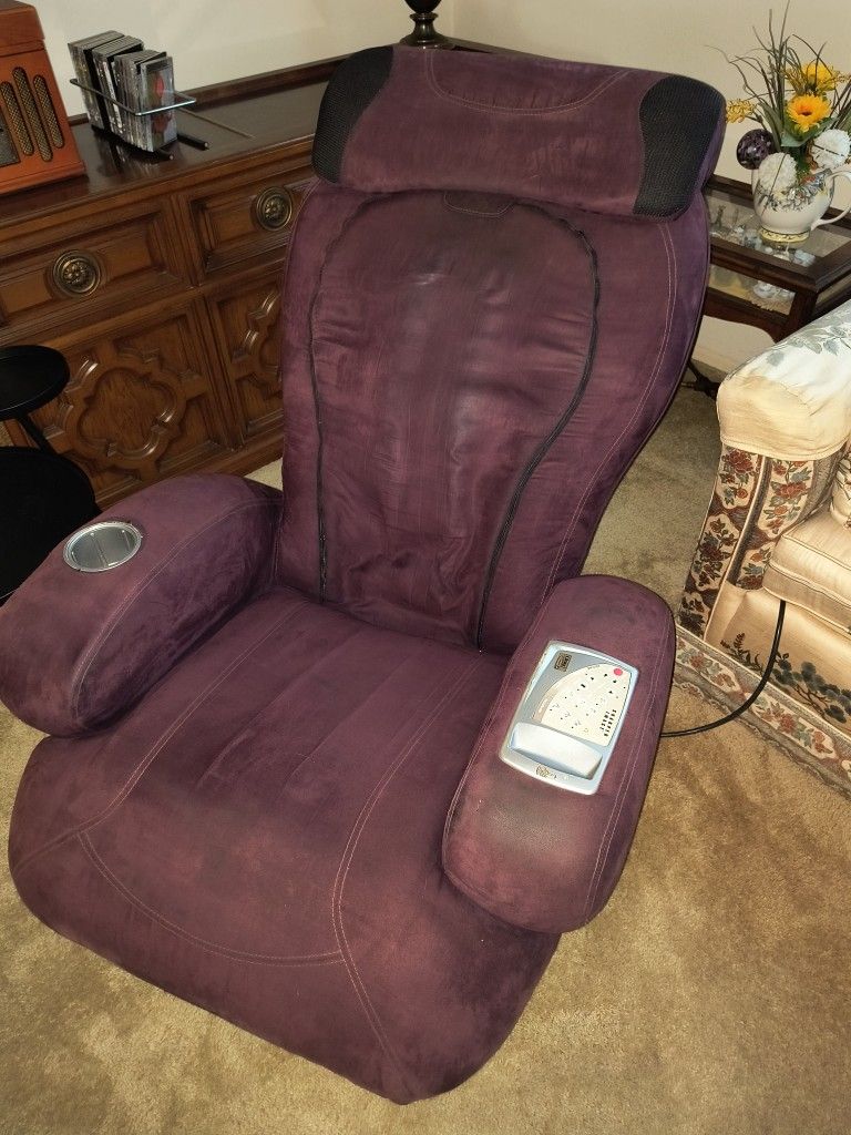 Sharper Image Massage Chair Recliner IJoy Turbo 2