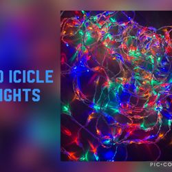 LED Christmas Icicle Lights 