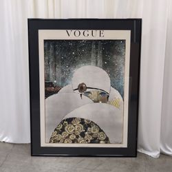 Vogue Georges Lepape 1919 Framed Magazine Cover Print