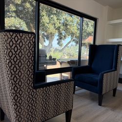 High Back Wing Chair