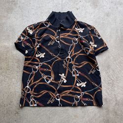 Lauren Ralph Lauren Equestrian Bridle Print Polo
