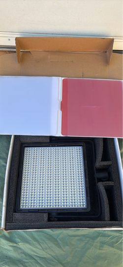 LED Video Light Panel with Color Filters
