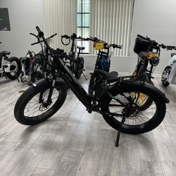 SIZZLEBK S400 26” X 4” STEP THRU FAT TURE OFF ROAD & CRUISER E-BIKE