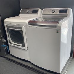 New Scratch And Dent LG Washer And Dryer Set. 1 Year Warranty 