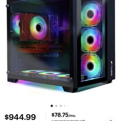 Black STGAubron Gaming Desktop PC