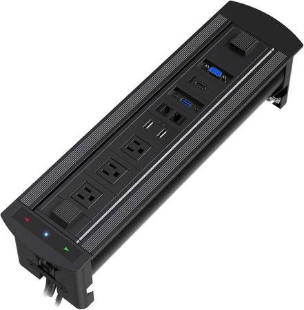 WEBANG Motorized Automatic Recessed Connectivity Box Outlet for Confer