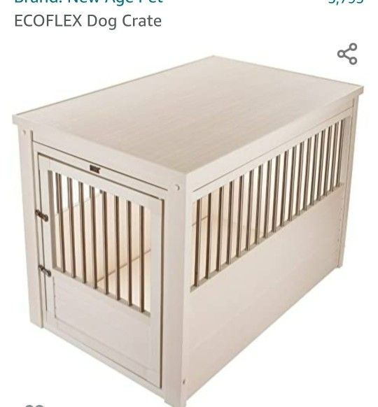 Large White Dog Crate Never Use