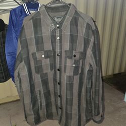Sullen Flannel Jacket Xxl Mens $75 Brand New 
