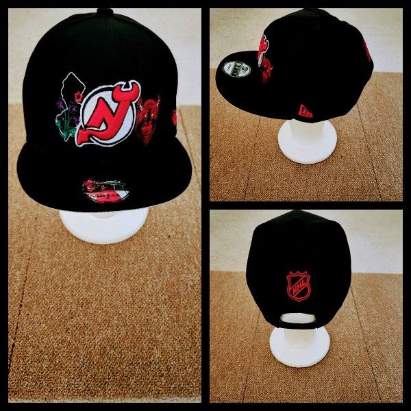 NEW JERSEY DEVILS NHL HOCKEY 🏒 SNAPBACK HAT. 