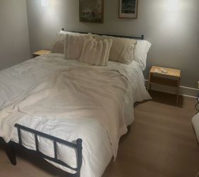 Full size mattress and frame
