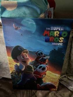 Super Mario Bros Movie Vinyl Poster